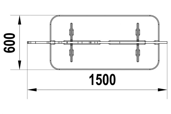 Скамейка детская "Львенок" СД-1.18