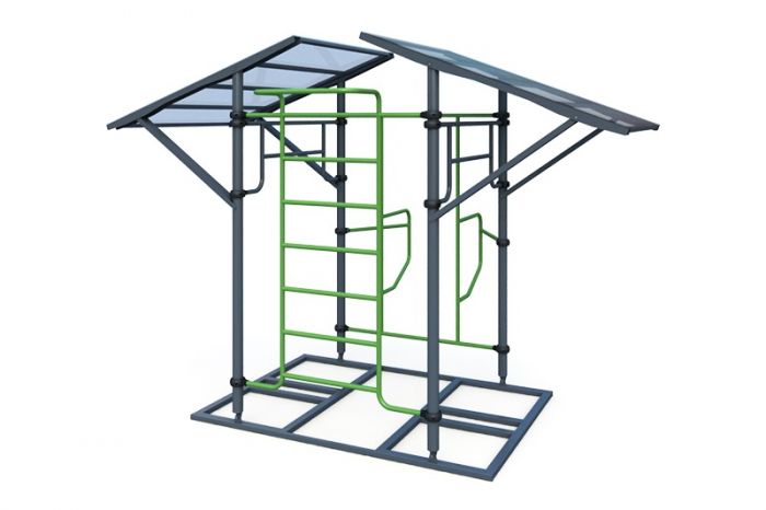Тренажерная беседка на 2 тренажера ТРК-1.11