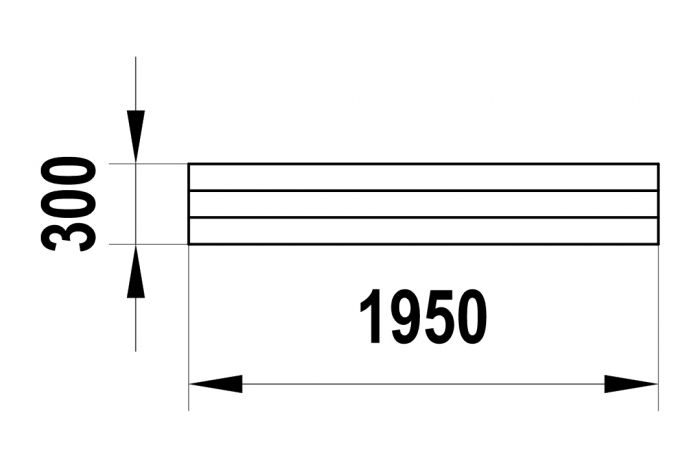 Лавка для отдыха W-04-009